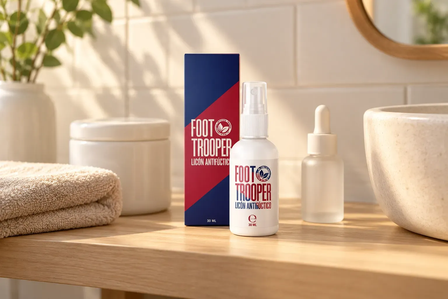 Foot Trooper-средство от грибка — le produit au quotidien
