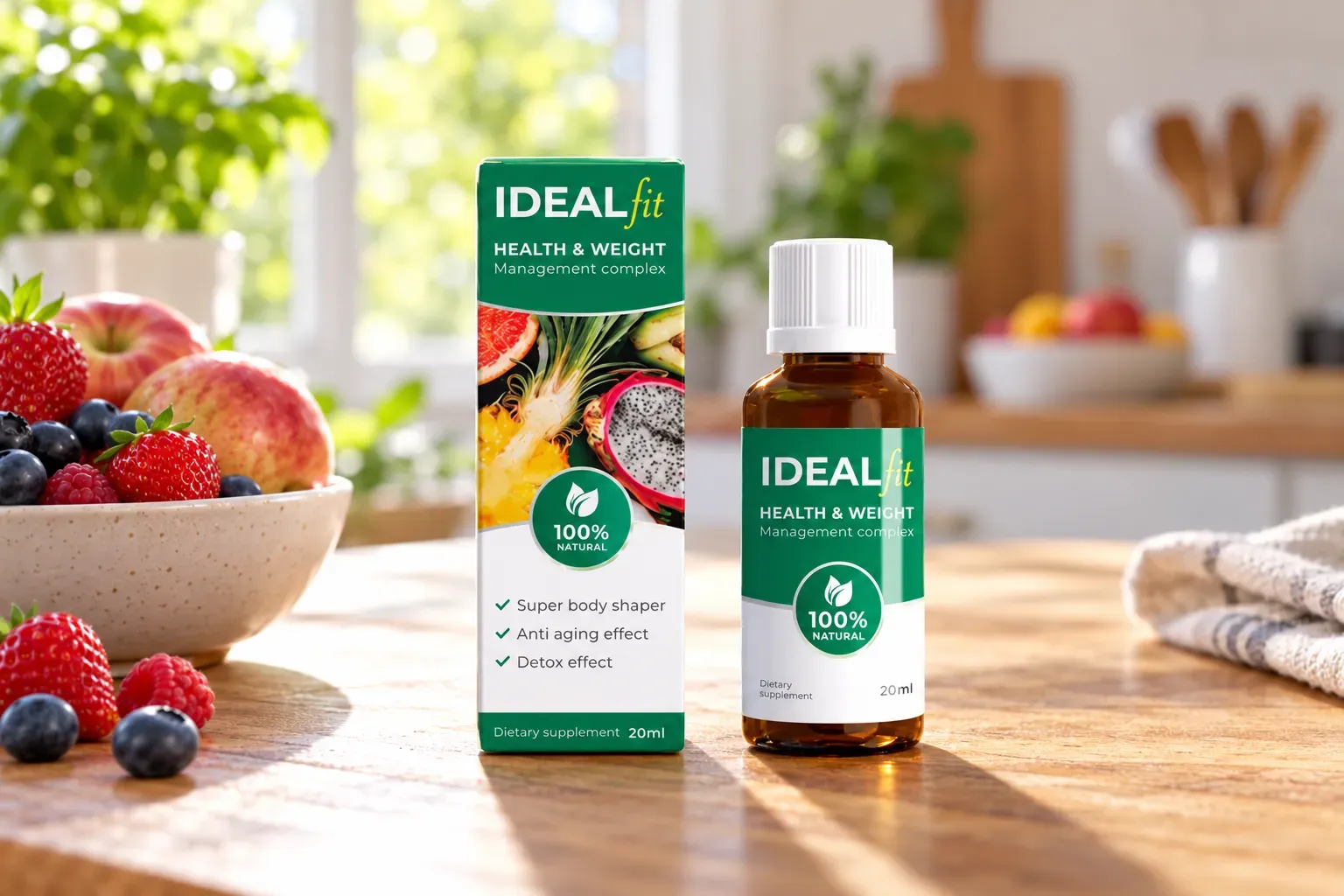 IdealFit — le produit au quotidien