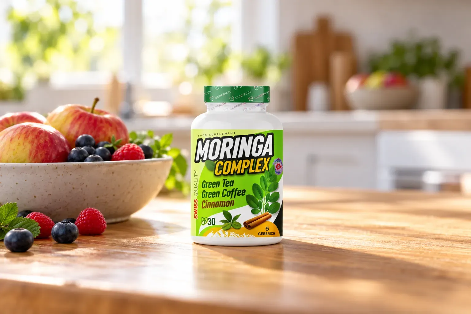 Moringa Complex — le produit au quotidien