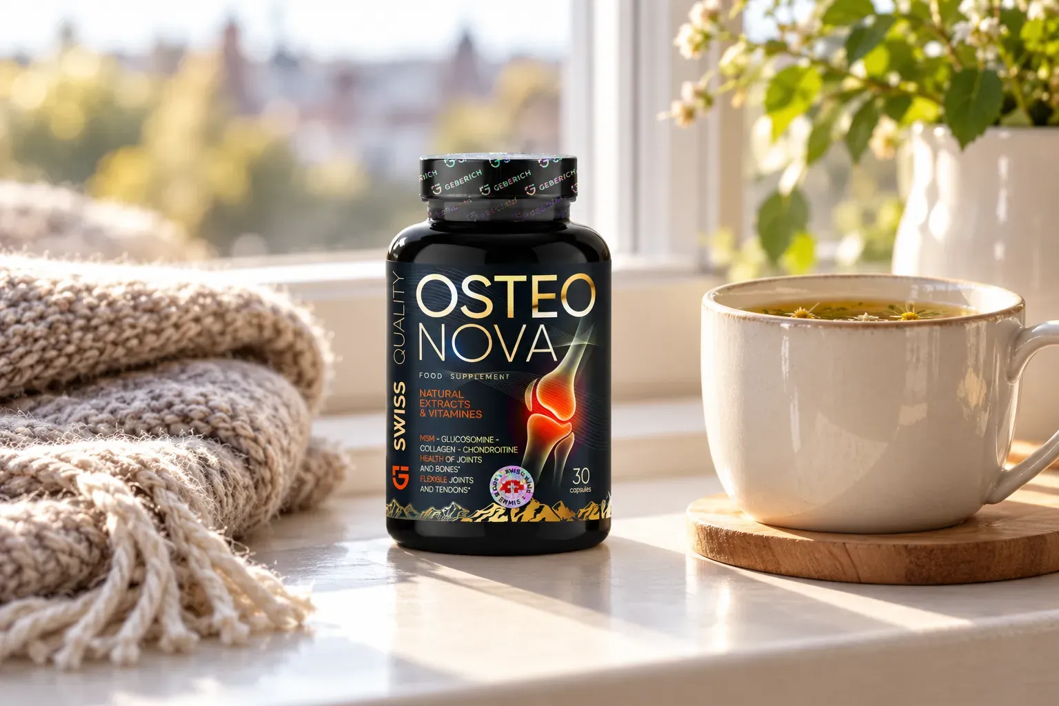 OsteoNova — le produit au quotidien