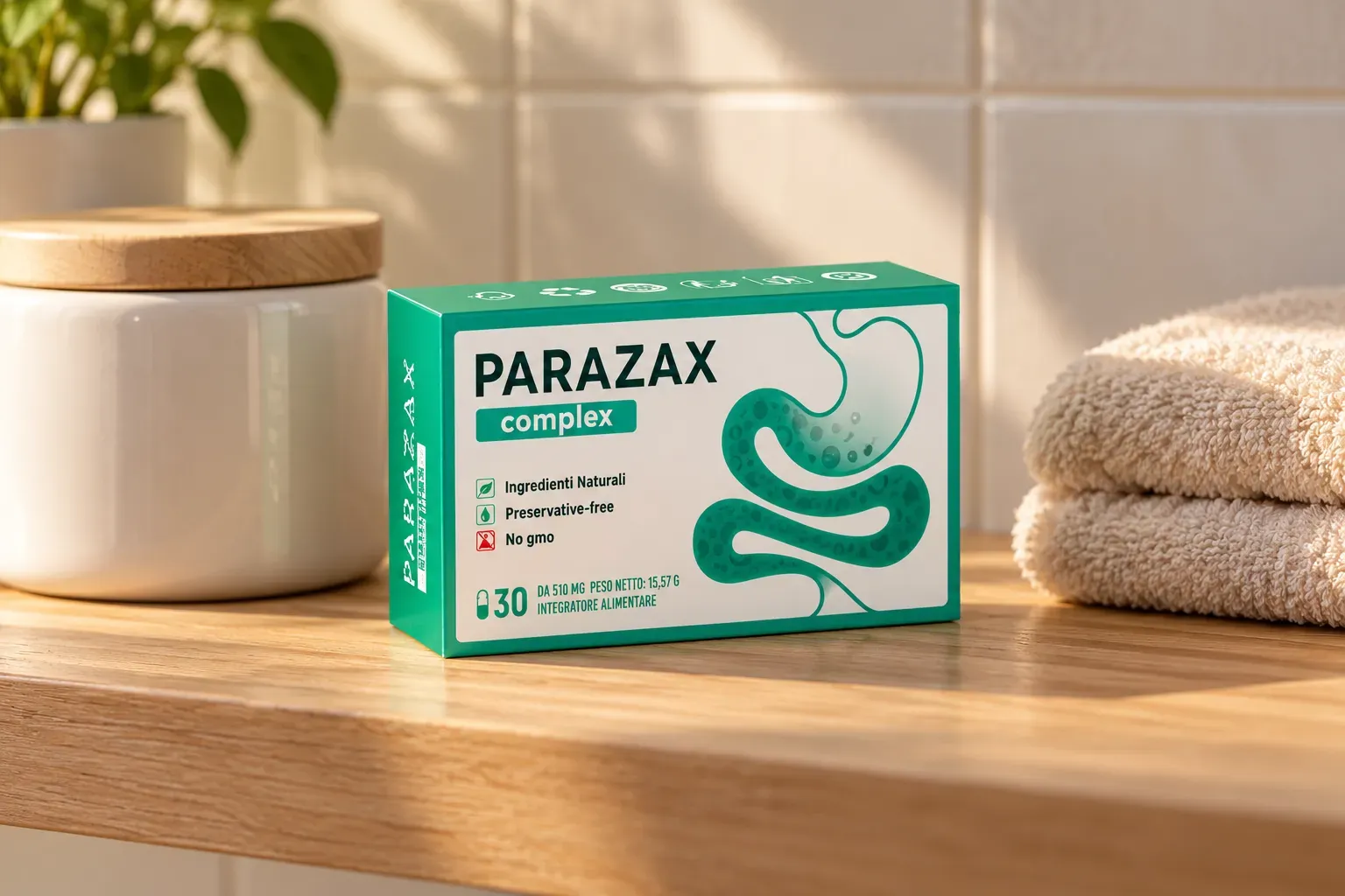 Parazax Complex — le produit au quotidien